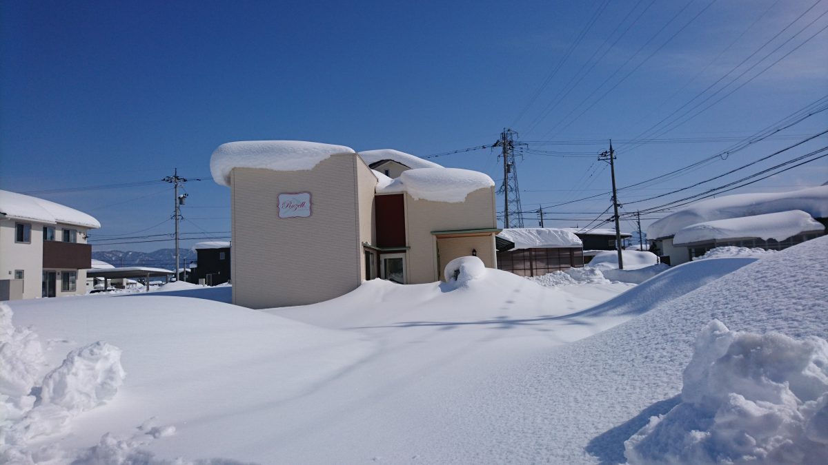 37年ぶりの大雪により臨時休業します。